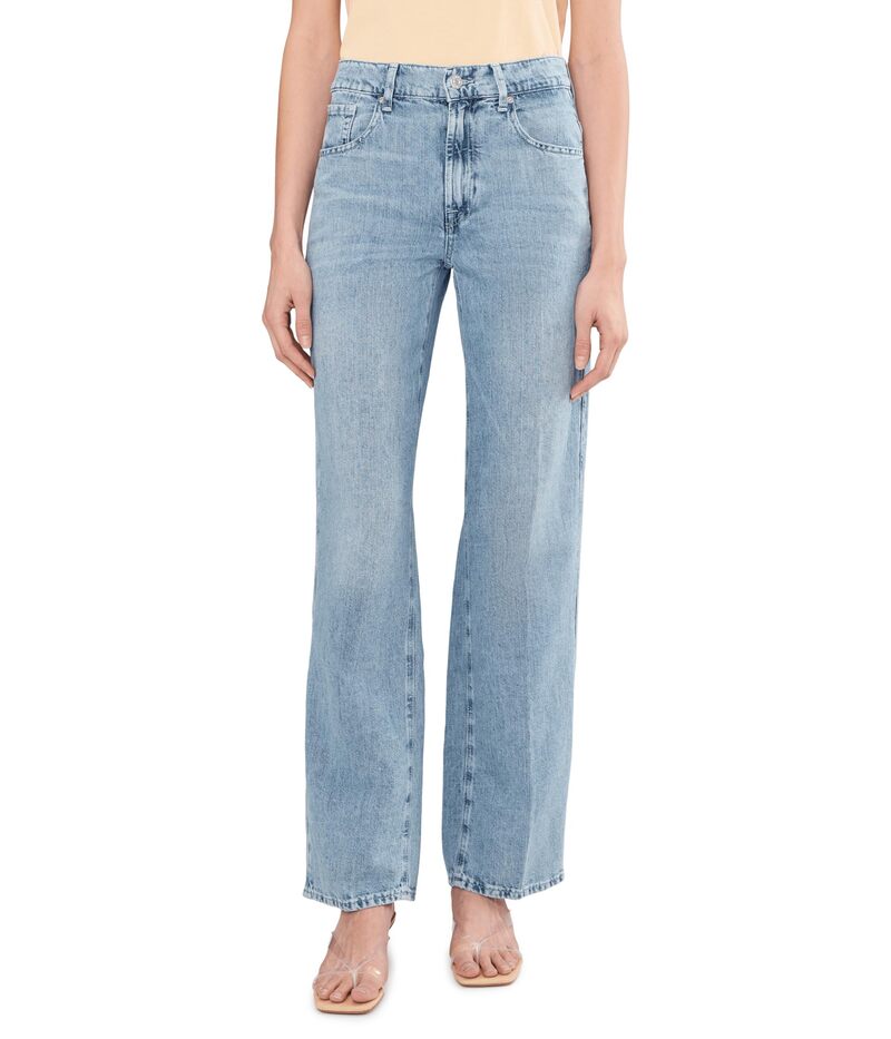 セブンフォーオールマンカインド レディース ボトムス ジーンズズボン下 7 For All Mankind Stovepipe Straight インチ Iris