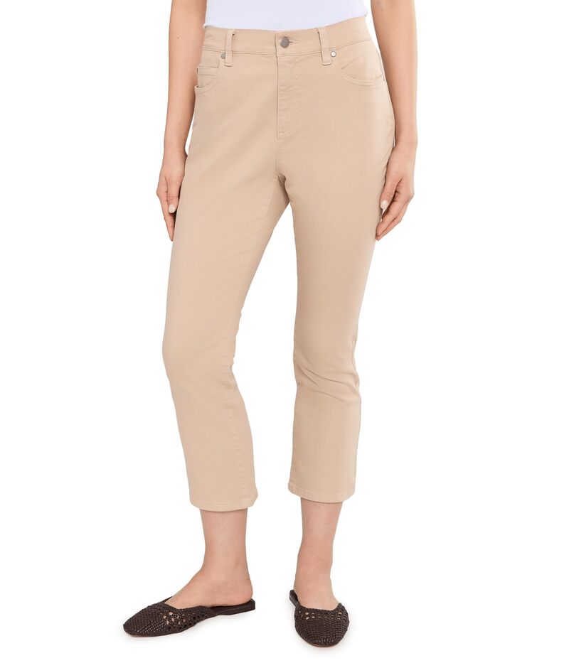 エイリーンフィッシャー レディース ボトムス ジーンズズボン下 プチ 綿織物 アンクル デニム Eileen Fisher Petite Garment Dyed Cotton Stretch Denim Ankle Kick Jeans Wheat ジーンズ