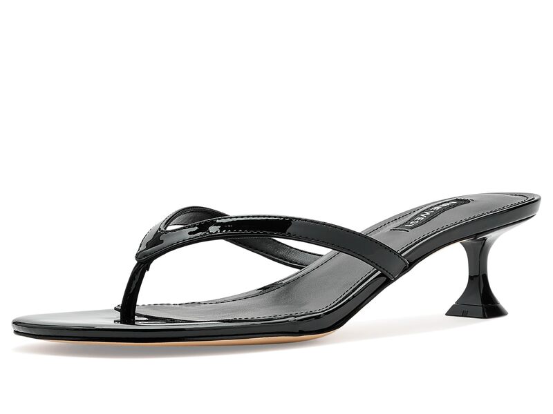 ナインウェスト レディース シューズ サンダル Nine West Cruise Black Patent ブラック｜ReVida 店