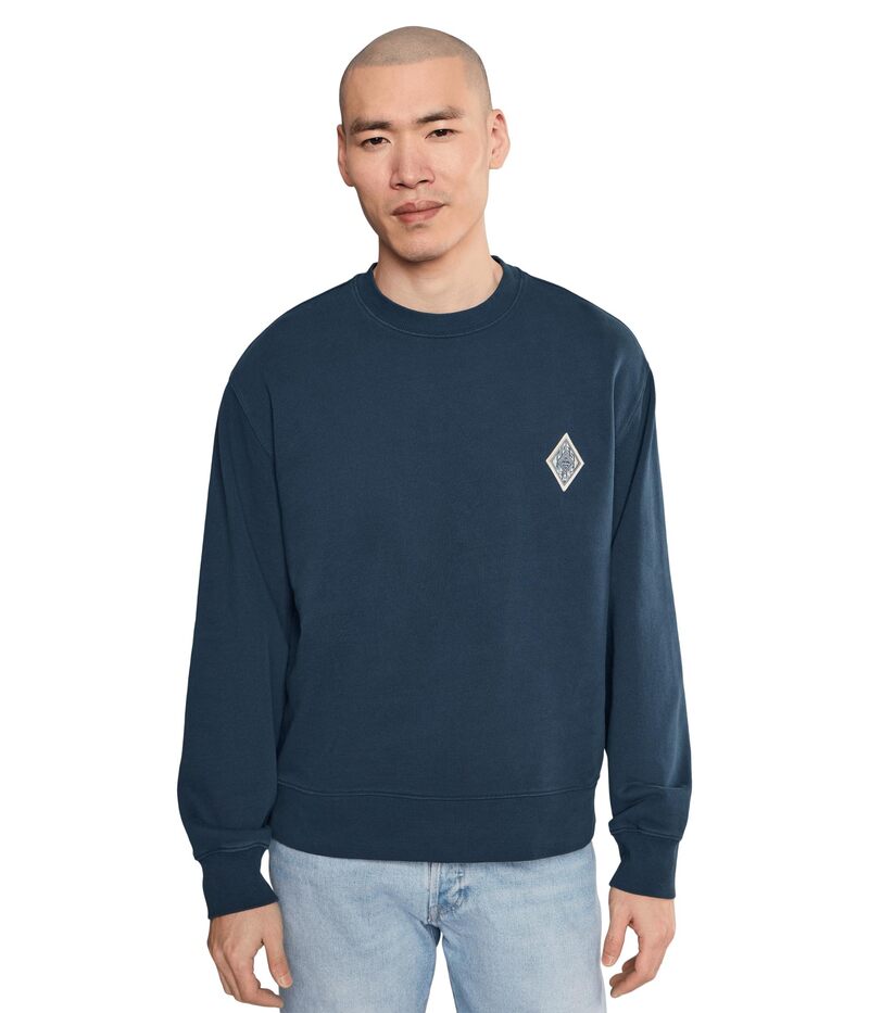 ジョーズジーンズ メンズ アウター パーカー・スウェット プルオーバー Joe\u0027s Jeans Embroidery Chest Patch Sweatshirt Dress Blue 青色