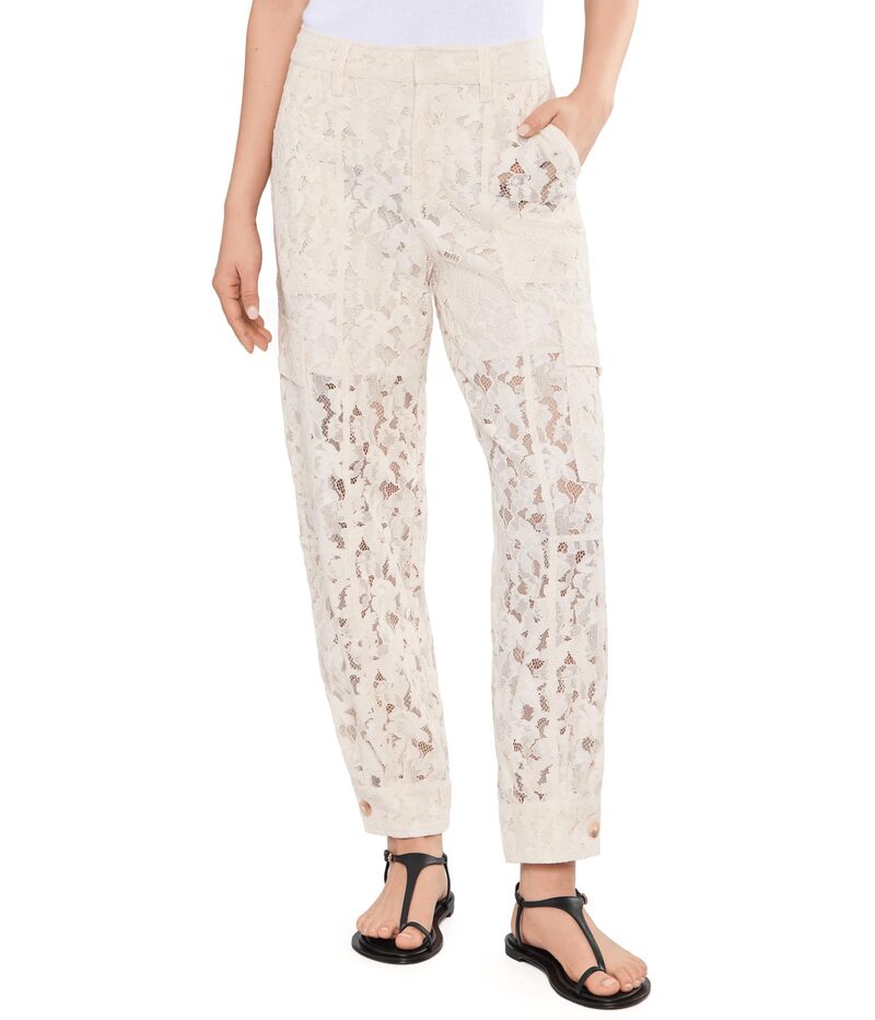 駆け込み寺 レディース ボトムス 心地よいズボン下 スピード競技 Sanctuary Soft Volume Lace Pants Collagen