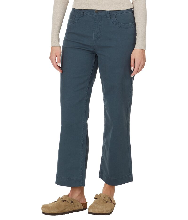 ドード アンドコー レディース ボトムス 心地好いズボン下 ワイドレッグ Toad\u0026Co Earthworks Wide Leg Cropants Midnight