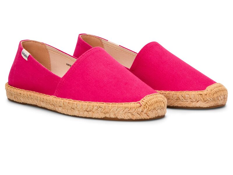 ソルドス レディース シューズ スリッポン・ローファー Soludos Original Espadrille Calypso Pink さくら色