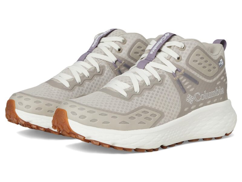 コロンビア レディース シューズ スニーカー Columbia Konos TRS Outdry Mid Softaupe/Granite Purple パープル