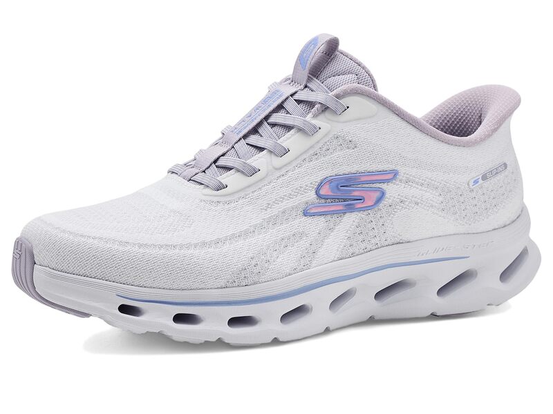 スケッチャーズ レディース シューズ スニーカー SKECHERS Performance Go Walk Glide Step 2.0 Maria Hands Free Slip-ins White/Lavender 白いこと