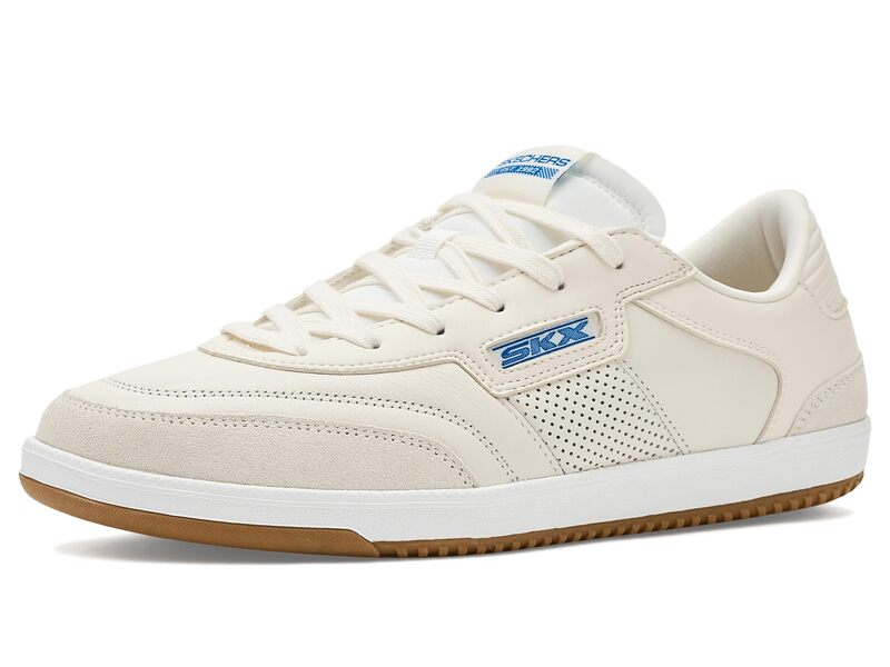 スケッチャーズ メンズ シューズ スニーカー SKECHERS Hotshot - Diegoh Natural/Light Blue 青色