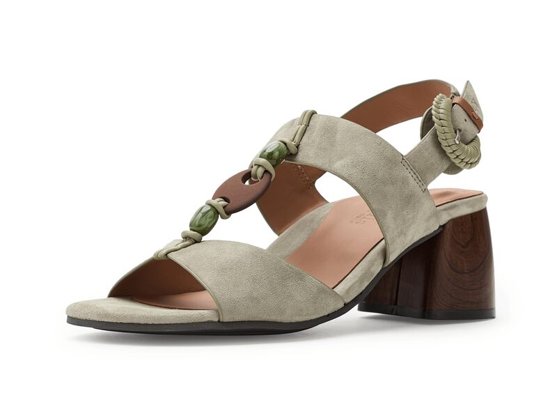 ケネスコール レディース シューズ 踵 Gentle Souls by Kenneth Cole Miracle Silver Sage Suede サルヴィア
