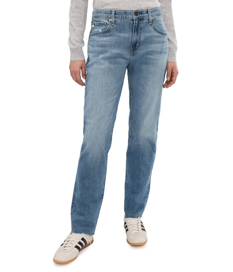 エージーデニム レディース ボトムス ジーンズズボン下 伸び伸びする相応う AG Jeans The Boyfriend Mid-Rise Relaxed Fit インチ American West American West