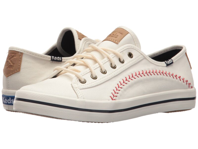 ケッズ レディース シューズ スニーカー スピード競技 Keds Kickstart Pennant Lace Up Cream 皮膚軟化剤