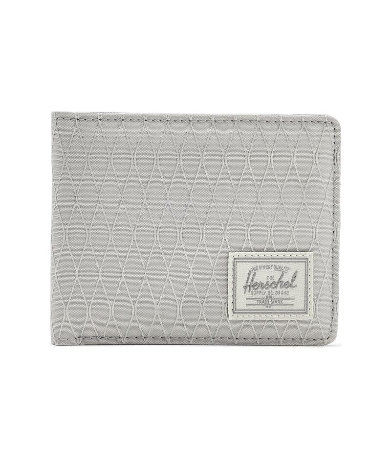 ハーシェルサプライ メンズ 付属品 紙入れ Herschel Supply Co. Roy Wallet Vapor Diamond/Charcoal Gray 濃灰色