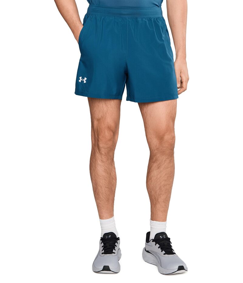 アンダーアーマー メンズ ボトムス 二分の一ズボン下・さる股引き 遊撃手ズボン下 Under Armour Launch Run 5 Inch Shorts Wham Blue/Blue Haze/Reflective 青色