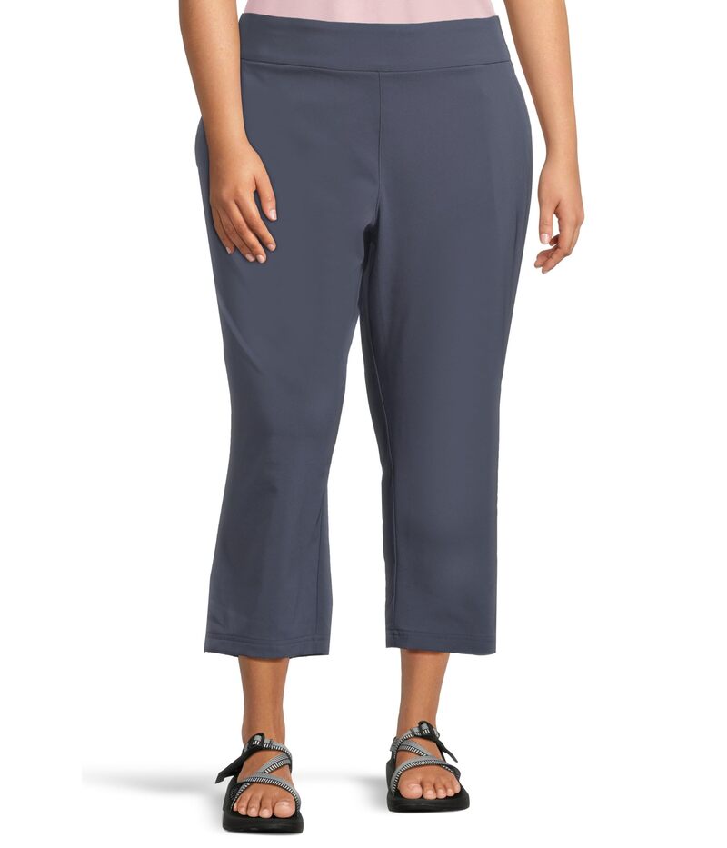 コロンビア レディース ボトムス 心地よいズボン下 足し加える大きさ 旗がしら Columbia Plusize All Seasons Capri Nocturnal