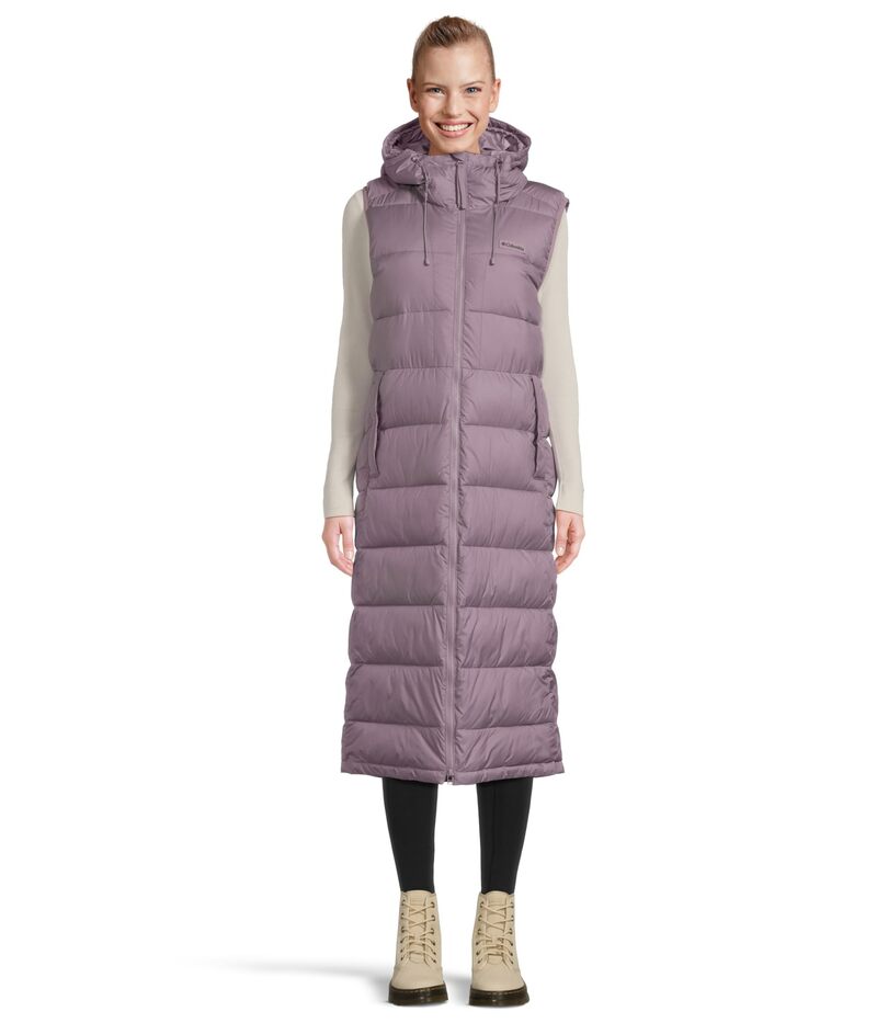 コロンビア レディース アウター 厚地の外套 より良い Columbia Pike Lake II Long Vest Shale Purple パープル