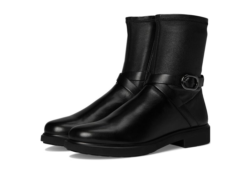エコー レディース シューズ ブーツ・レインブーツ ECCO Metropole Amsterdamid Boots Black ブラック|ReVida 店