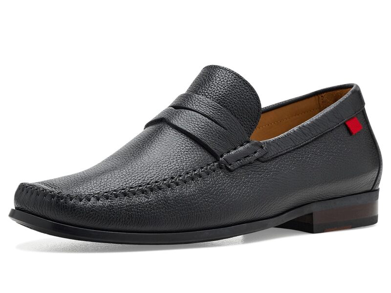 マークジョセフニューヨーク メンズ シューズ スリッポン・ローファー Marc Joseph New York Walker Street Black Grainy 黒いこと