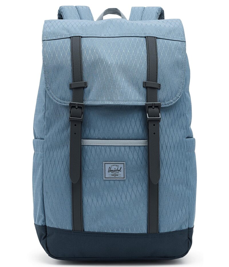 ハーシェルサプライ メンズ 御徒面子 うしろ側容器に並べる・背嚢 Herschel Supply Co. Herschel Retreat Backpack Blue Mirage Diamond/Sea Storm 青碧