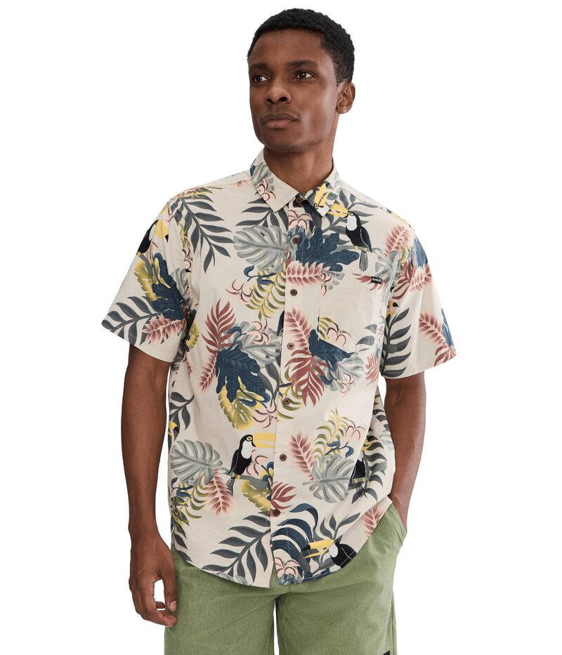 ハーレー メンズ トップス プルオーバー Hurley Lido Stretch Short Sleeve Bone