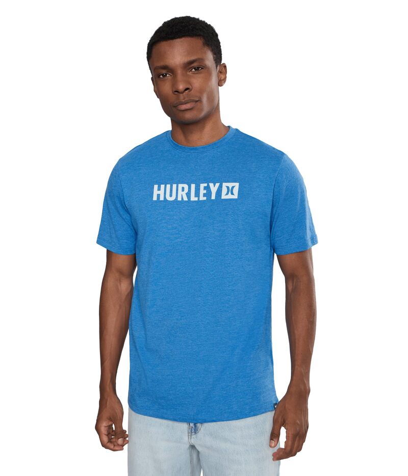 ハーレー メンズ トップス プルオーバー Hurley The Box Short Sleeve Seashore Heather ギョリュウモドキ