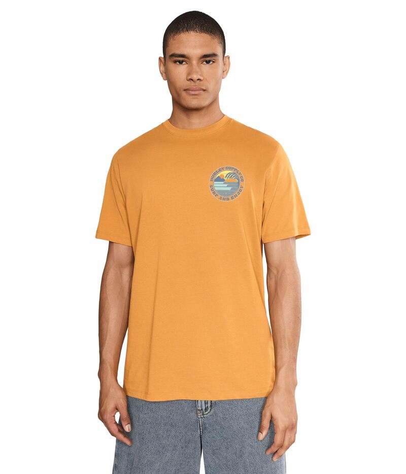 ハーレー メンズ トップス プルオーバー Hurley Leftshort Sleeve Citrus Blaze