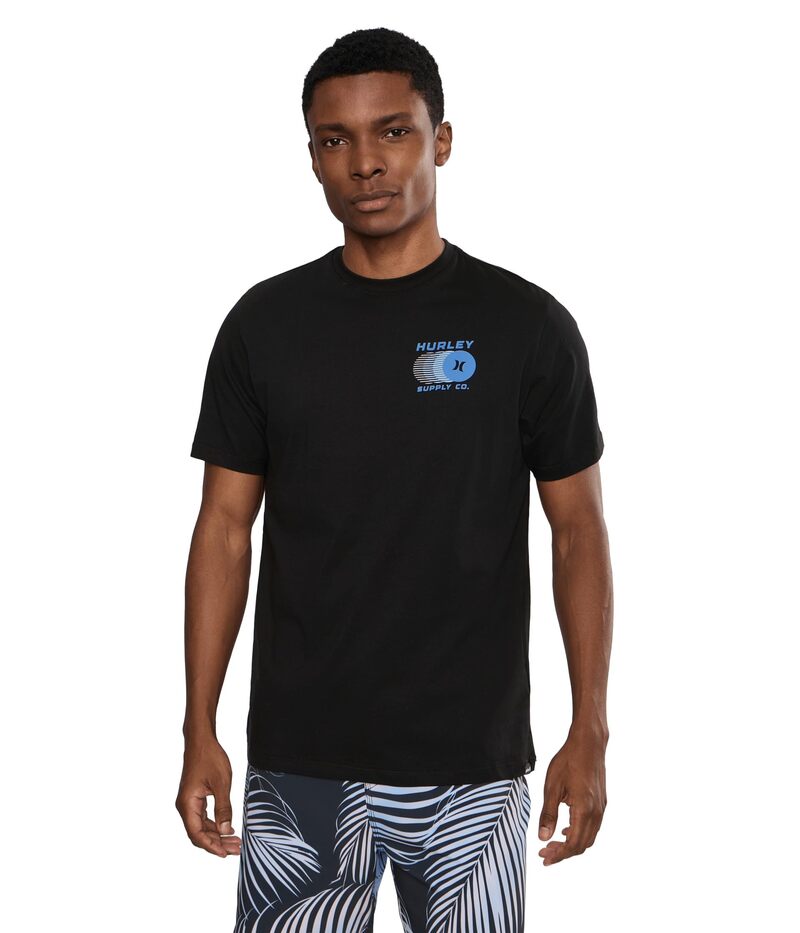 ハーレー メンズ トップス プルオーバー Hurley Fast Circleshort Sleeve Black 黒いこと