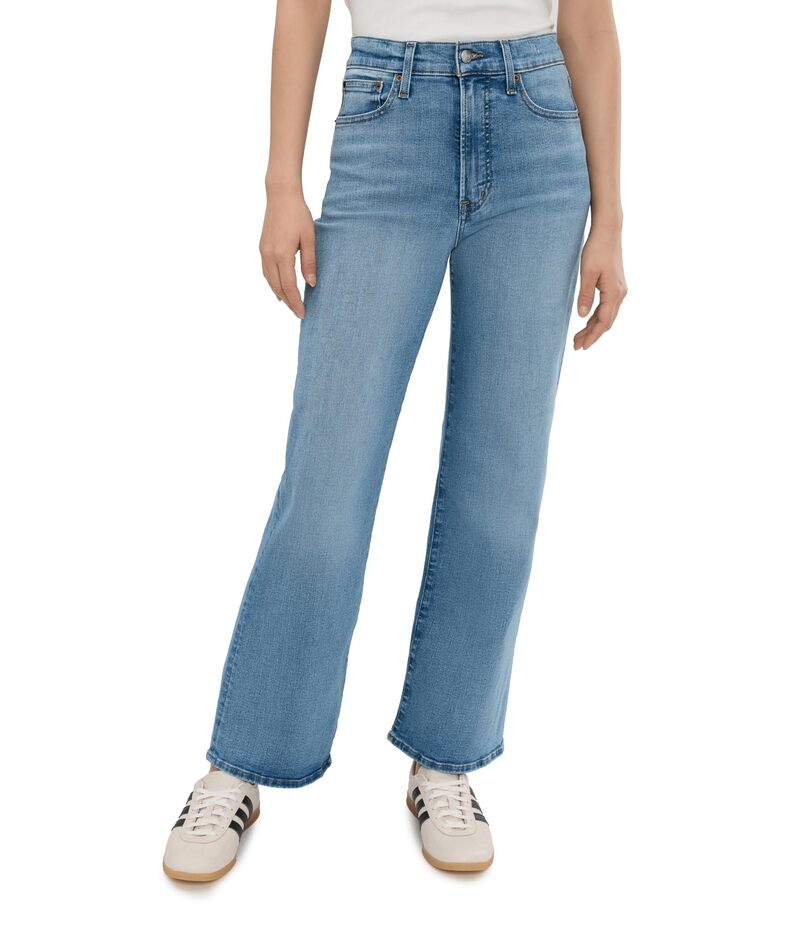 メイドウェル レディース ボトムス ジーンズズボン下 Madewell The Wide-Leg Jean インチ Coastal Blue Wash 青み