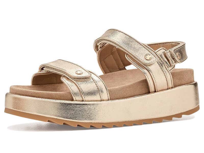 ジェイ横すべり レディース シューズ 踵 J/Slidesophie Light Gold Metallic ゴールド