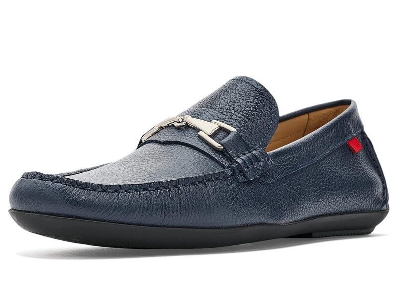 マークジョセフニューヨーク メンズ シューズ スリッポン・ローファー Marc Joseph New York Park Ave 2 Loafer Fast Blue Grainy 青碧