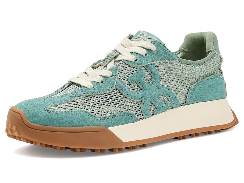 サムエデルマン レディース シューズ スニーカー Sam Edelman Langleyretro Sage Sky/Antique Green 緑であること