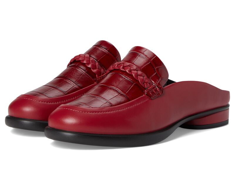 残響音 レディース シューズ 踵 ECCO Sculpted Luxury Braided Mule Brick/Brick