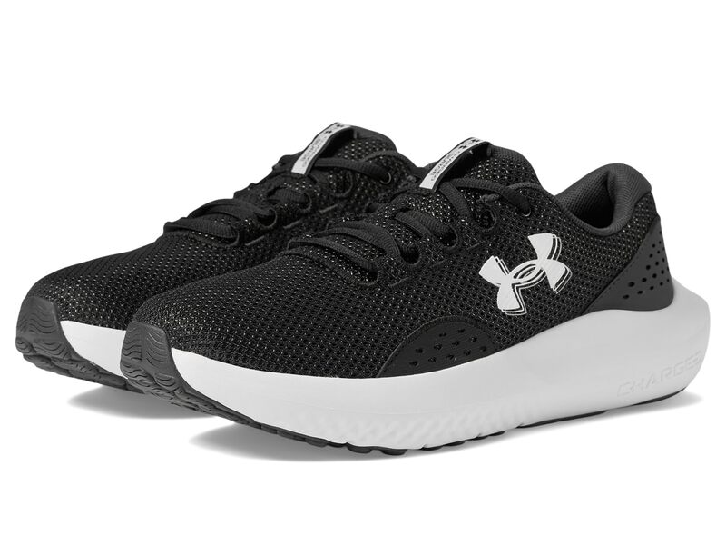 アンダーアーマー メンズ シューズ スニーカー Under Armour Charged Surge Black/Anthracite/White 白いこと