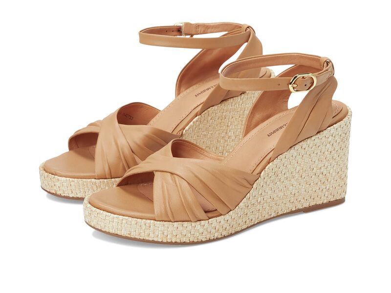 ジョンストンアンドマーフィー レディース シューズ 踵 サンダル Johnston \u0026 Murphy Marcia Cross-Band Sandal Tan タン