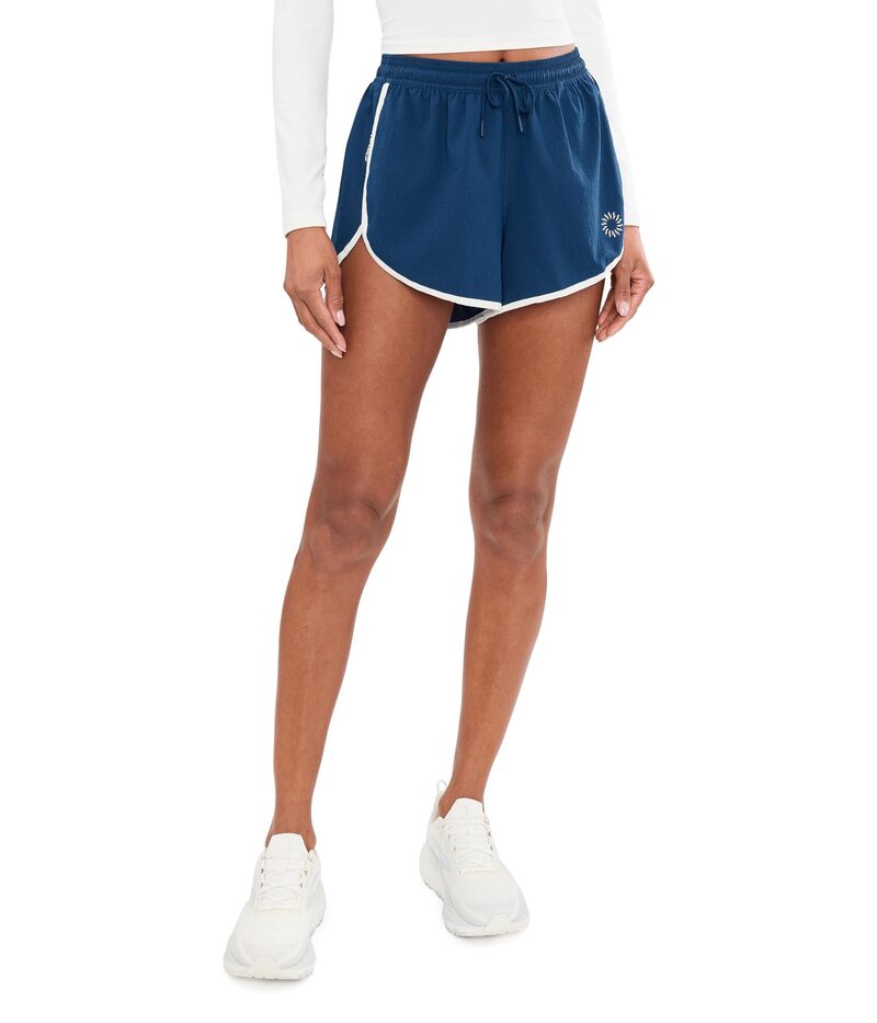 ブルックス レディース ボトムス ハーフパンツ・ショーツ ショートパンツ Brooks Movement 3" Dolphin Shorts Abyss Blue ブルー|ReVida 店