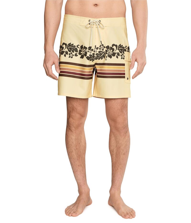 ルーカ メンズ ボトムス 二分の一ズボン下・さる股引き RVCA Exotica Trunk 17 Butter