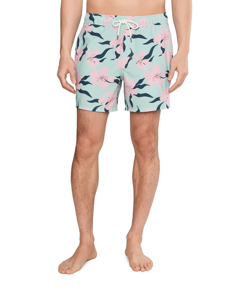 ルーカ メンズ ボトムス 二分の一ズボン下・さる股引き RVCA Resort Elastic 16 Blue Haze 青碧