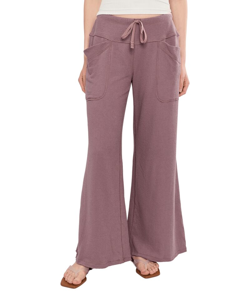 フリーピープル レディース ボトムス カジュアルパンツ Free People Staycation Lounge Pants Elderberry Tea|ReVida 店