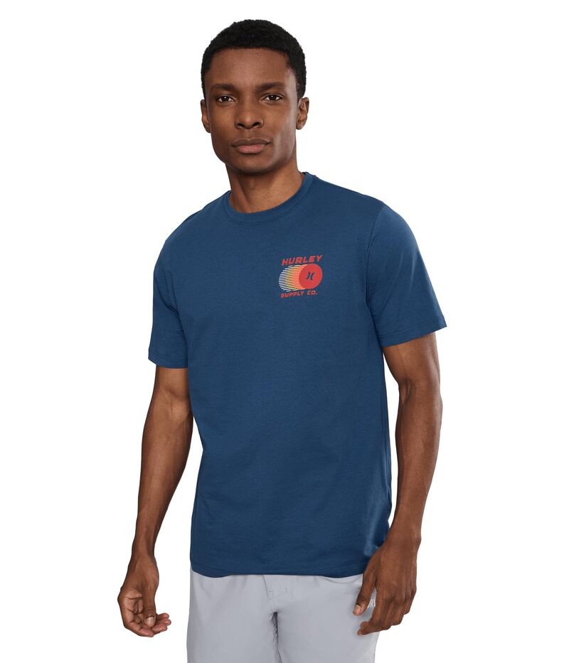ハーレー メンズ トップス プルオーバー Hurley Fast Circleshort Sleeve Abyss
