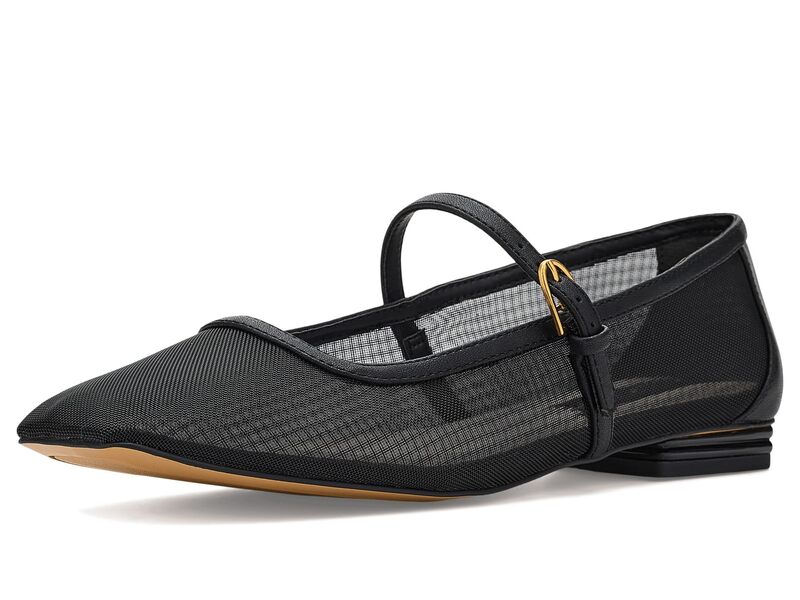 フランコサルト レディース シューズ サンダル Franco Sarto L-Tinsley7 Mary Jane Shoes Black Mesh 黒いこと