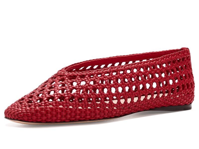ロフラー 幽客ダル レディース シューズ サンダル Loefflerandall Emery Ballet Flat Red 赤いこと