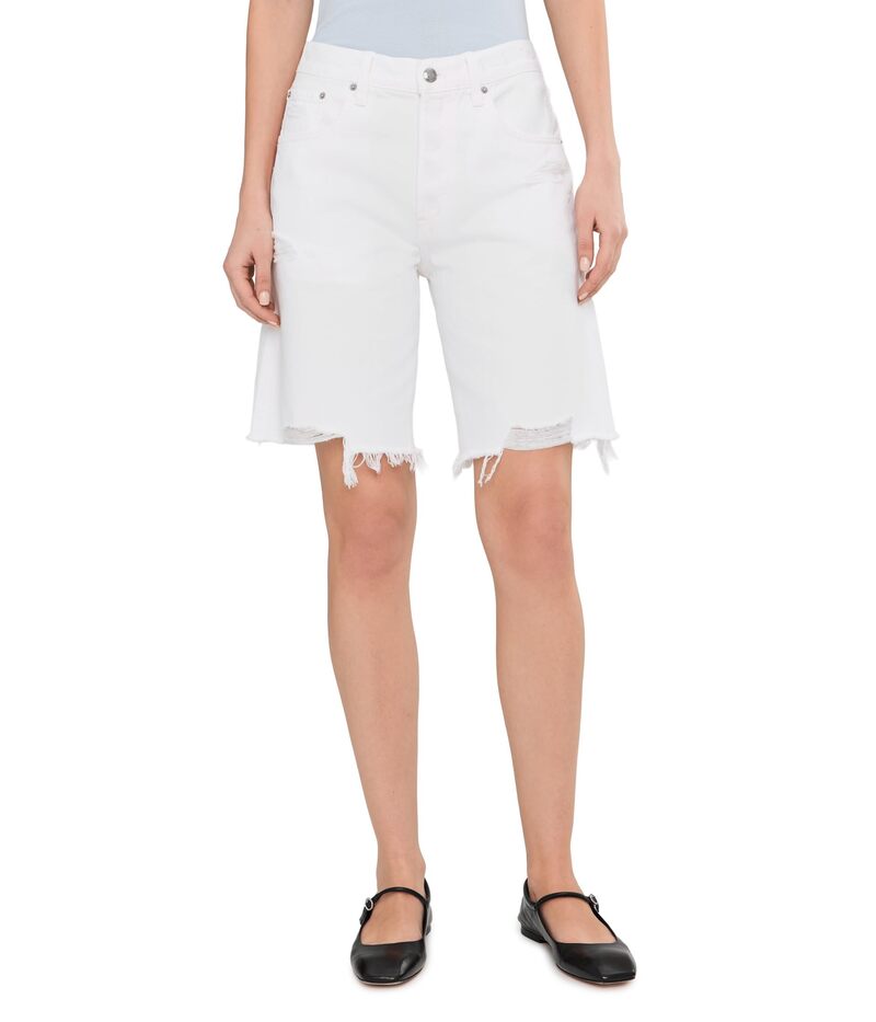 メイドウェル レディース ボトムス ハーフパンツ・ショーツ Madewell Thessex Long Baggy Shortile White ホワイト|ReVida 店