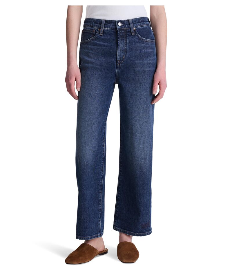 メイドウェル レディース ボトムス ジーンズズボン下 ヴィンテージ Madewell The Perfect Vintage Wide-Leg Crop Jean Midnight Waters Wash