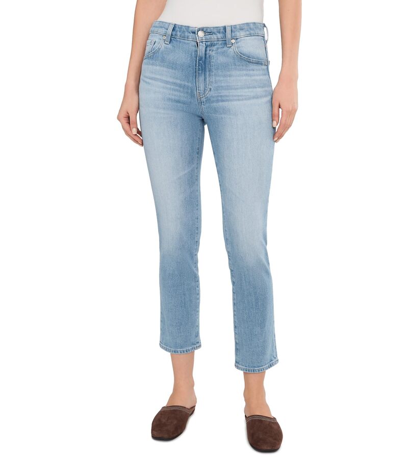 エージーデニム レディース ボトムス ジーンズズボン下 AG Jeans Mari Mid-Rise Slim Straight Crop Jeans インチ Cruiser