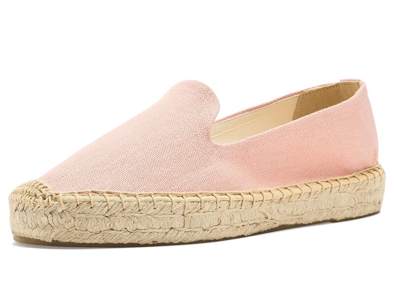 ソルドス レディース シューズ スリッポン・ローファー プラットホーム Soludosmoking Platform Espadrille Dusty Rose Pink サクラ色