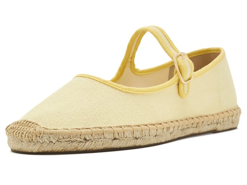 ソルドス レディース シューズ サンダル Soludos Mary Janespadrille Butter Yellow イエロー｜ReVida 店