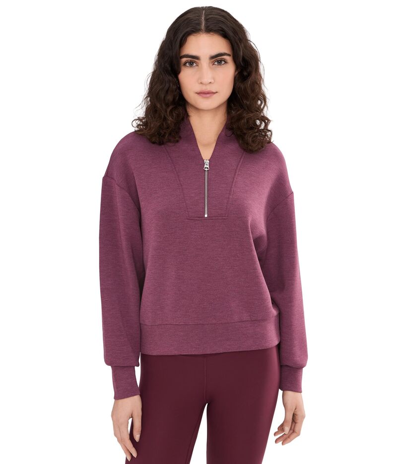 バーレイ レディース アウター パーカー・スウェット Varley Davidson Sweat Sassafras Marl マール|ReVida 店