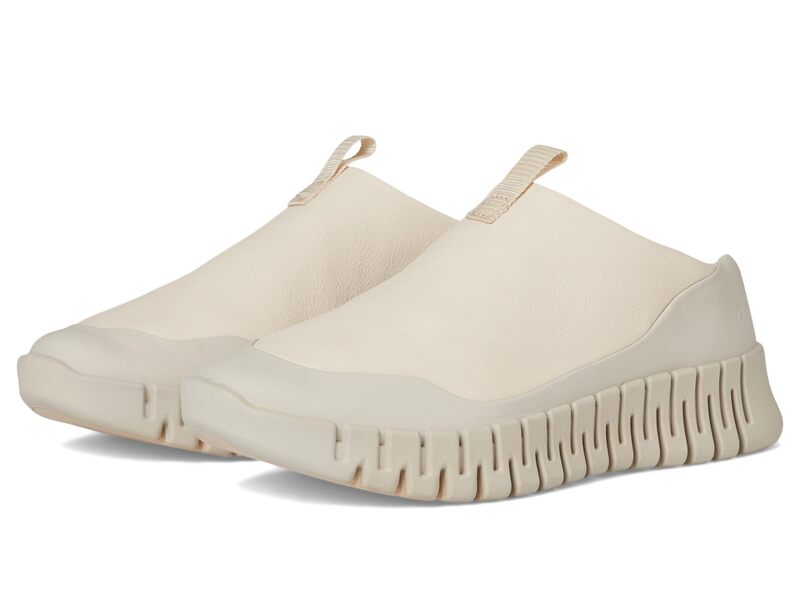 山びこ レディース シューズ スニーカー ECCO Gruuv Slip-On Sneaker Gravel/Limestone