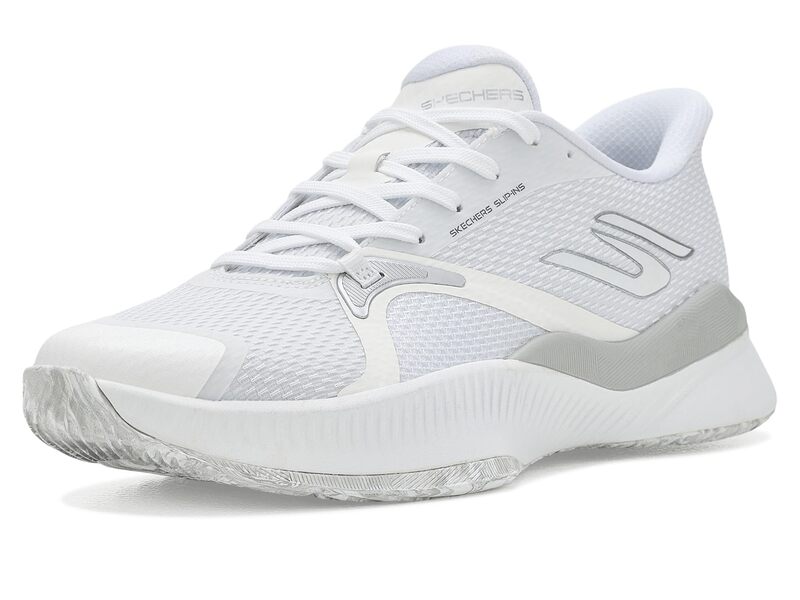 スケッチャーズ レディース シューズ スニーカー Tennishoe Hands Free Slip-inskecherstate Champ Sneaker White 白いこと