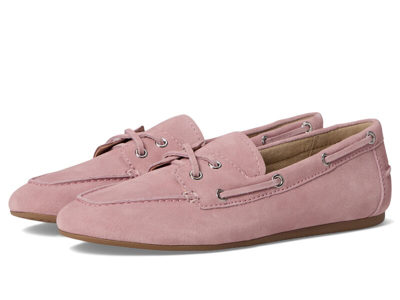 見澄ます・フィッシャー レディース シューズ スリッポン・ローファー Marc Fisher LTD Uleena Light Pink Suede さくら色