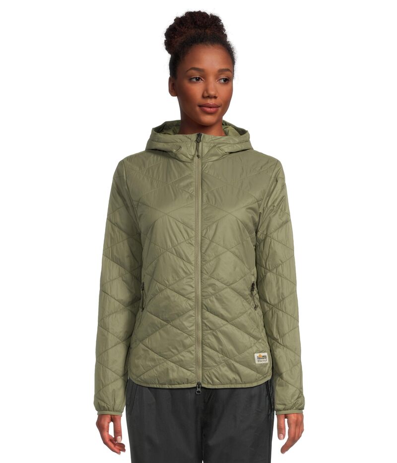 モルモット レディース アウター 厚地の外套 Marmot Onward Insulated Hoody Olive Grove オリーブ