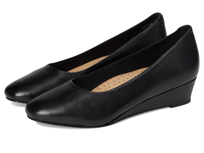 トロッターズ レディース シューズ 踵 Trotters Denisse Black 黒いこと
