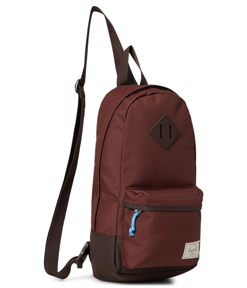 ハーシェルサプライ メンズ バッグ Herschel Supply Co. Herschel Heritage Shoulder Bag Bitter Chocolate/Dark Roast チョコレート｜ReVida 店
